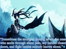 Sometimes The Strongest Among Us Are Google Search Black Rock Shooter Black Rock Cosplay Anime