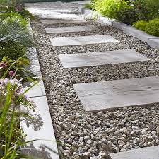 Bordure Palissade 80 X 10 Cm Bois Blanchi Decoration Jardin Idees Jardin Et Pas Japonais