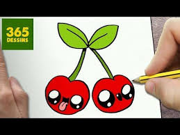 Comment Dessiner Cerises Kawaii Etape Par Etape Dessins Kawaii Cute Kawaii Drawings Kawaii Drawings Kawaii Doodles