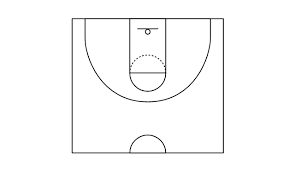 Half Basketball Court Half Basketball Court Basketball Plays Basketball Court Basketball Court Flooring
