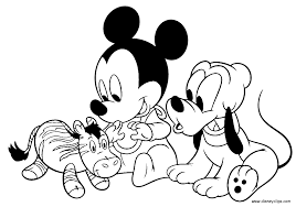 Disney Babies Baby Mickey Mouse Poster Banner Fiesta Recuerdos Desenhos Para Colorir Disney Paginas Para Colorir Natal