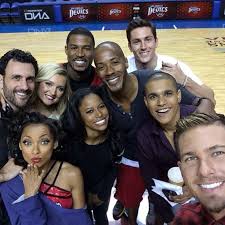 Go Behind The Scenes Of Hit The Floor Season Two With The Cast S Personal Photos Hit The Floors Tv Couples Behind The Scenes