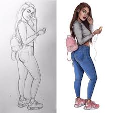 1001 Idees Pour Realiser Un Dessin Swag Hommage A La Fille Swag Dessin Swag Mode Esquisse Illustration De Mode