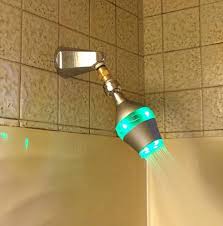 Color Changing Shower Timer Shower Heads Bathroom Designs Images Water Conservation