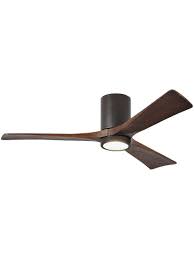Irene 52 Flush Mount Ceiling Fan With Solid Wood Blades And Light Kit Hugger Ceiling Fan Ceiling Fan Flush Mount Ceiling Fan