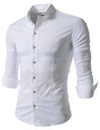 Robot Check Mens White Casual Shirt Slim Fit Casual Shirts Slim Fit Mens Shirts