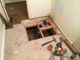 Subfloor Replacement Around Toilet Mobile Home Repair Updating House Home Repairs