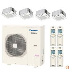 Cu 4ks31nbu 3 Cs Mks9nb4u Cs Ks18nb4uw Quad Zone Ceiling Cassett By Panasonic 6950 95 Panasonic Cu 4ks Ceiling Air Conditioner Hvac System House System