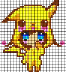 Kawaii Pixel Art Grid Graph Paper Art Pixel Art Pokemon