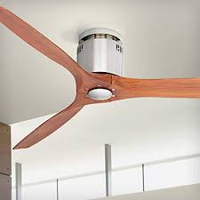 52 Windspun Modern Hugger Low Profile Ceiling Fan With Remote Brushed Nickel Carved Wood For Living Room Kit Hugger Ceiling Fan Ceiling Fan Ceiling Fan Design