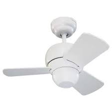 Perfectly Sized Mini Fan For That Small Space Monte Carlo Fans Compact 24 Inch Ceiling Fan With Three Blades Ceiling Fan Modern Ceiling Fan White Ceiling Fan