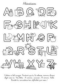 Coloriage A Imprimer Abecedaire A Colorier Apprendre L Alphabet Alphabet Maternelle Abecedaire A Imprimer