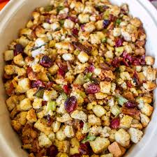 Are Easy Sausage Cranberries And Walnuts Stuffing Easy Stuffing Recipe Cranberry Recipes Holiday Cooking