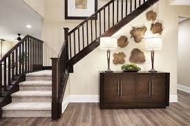 Love The Neutral Paint Dark Wood Seth Model Home Palmdale Ca Richmond American Homes Home New Homes Richmond American Homes