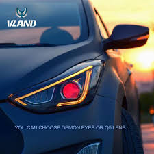 Vland Head Light For Elantra 2011 2013 Led Led Auto Head Lamp View Headlight For Elantra Vland Product Details From Zhejiang Yuanzheng Auto Motorcycle Acces Hyundai Elantra Elantra Hyundai