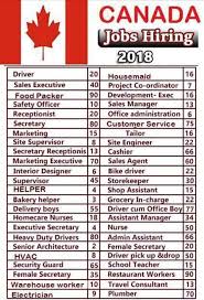 2018 Jobs In Canada Like This Page And Share This Post Comment Yes For Details High Salary Awaits Any Nation Can Apply Office Administration Jobs Hiring Job
