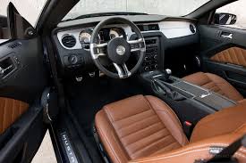Colour Palette Mustang Interior Brown Interior Saddle Leather