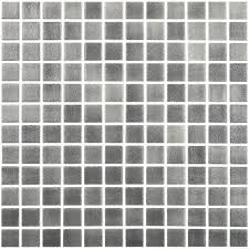 Mtod0038 Classic 1x1 Stacked Squares Gray Glossy Glass Mosaic Tile Glass Tile Glass Mosaic Tiles Mosaic Tiles