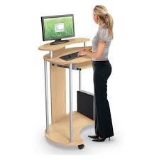 Up Rite Standing Mobile Workstation Standing Work Station Workstation Desk