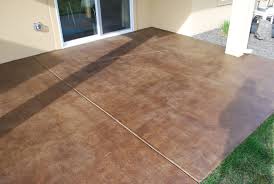 Diy Project How To Stain A Concrete Patio The Garden Glove Concrete Stain Patio Diy Concrete Patio Patio Flooring