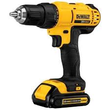 Dewalt 20 Volt Max Lithium Ion Cordless 1 2 In Drill Driver Kit With 2 20 Volt Batteries 1 3ah Charger And Tool Bag Dcd771c2 The Home Depot Cordless Drill Reviews Compact Drill Drill Driver