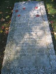 The Frost Family Grave In Bennington Old Cemetery Wikipedia The Free Encyclopedia Robert Frost Cemetery Art Frost