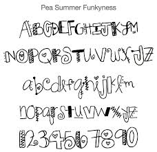 Summer Funkyness Font Cool Lettering Lettering Alphabet Hand Lettering Alphabet