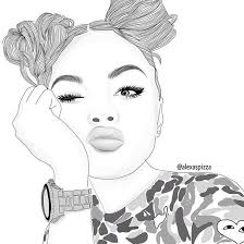 Epingle Par Miss Leila6357 Sur Kawaii En 2020 Dessin Noir Et Blanc Dessin Ado Dessin De Fille