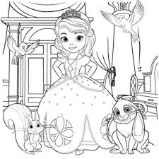 Coloriage Princesse Sofia A Imprimer Gratuit Coloriage Princesse Coloriage Princesse Sofia Coloriage