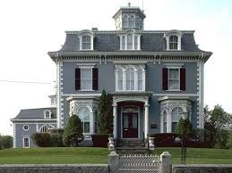 Moody House Kennebunk Me 1866 Second Empire As Befitted A Gentleman Born By The Ocean And Named Horatio Captain Horatio Mo Victorian Homes House House Styles