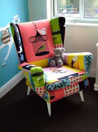 Made From Ikea Fabric My Wife Made Some Pillows From The Same Ones They Re My Favorite Ikea Fabric Patchwork Furniture Upholstered Furniture