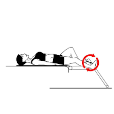 Lying Down Exercise Cycling With The Excy Portable Exercise Bike In Bed Biking Workout Recumbent Bike Workout Cycling Workout