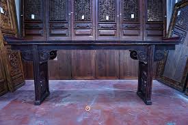Shanxi Art Antique Console In Dark Color Suitable For Home Office And Condo Decoration Dimension 228w X 40d X 94h Cm Code Chs 65310518