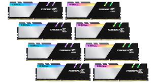 G Skill Announces High Performance High Capacity Ddr4 3600 C16 256gb 32gbx8 Memory Kit In 2020 Ddr4 Trident Kit