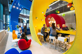 Google S New Office In Dublin Google Office Modern Office Design Cool Office Space