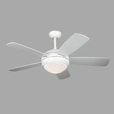 Monte Carlo Discus Ii 44 In White Ceiling Fan White Ceiling Fan Ceiling Fan Bedroom Fan