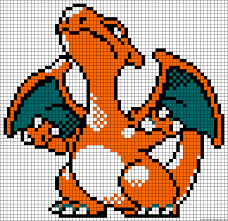 A53186 Pokemon Cross Stitch Pixel Art Pokemon Pokemon Pattern