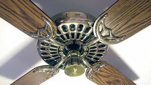 Hunter Original Ceiling Fan Vintage 1990 Cast Iron Polished Brass Made In Usa Vintage Ceiling Fans Ceiling Fan Hunter Original