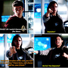 Theflash 2x17 Flash Funny Supergirl And Flash The Flash Grant Gustin