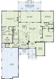 House Plan 82229 With 3 Bed 3 Bath 3 Car Garage Dream House Plans Floor Plans House Floor Plans