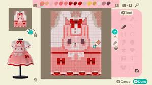 Animal Crossing Custom Designs On Instagram Cute Bunny Dress From Dematerializes On Twitter In 2020 Animal Crossing New Animal Crossing Animal Crossing Wild World