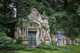 Schofield Crypt Cemetery Statues