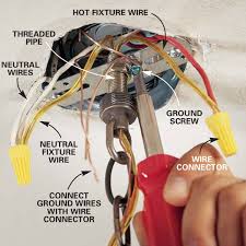 How To Hang A Ceiling Light Fixture Install Ceiling Light Installing Light Fixture Ceiling Lights