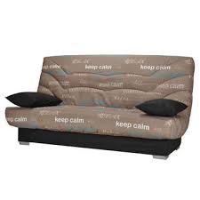 Housse Pour Clic Clac Prima 130 Cm Kalia Coloris Marron Vente De Housse De Banquette Conforama