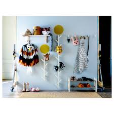 Tjusig Ripustin Valkoinen Ikea In 2020 Ikea Bench With Shoe Storage Shoe Storage White