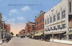 Anniston Alabama Around 1930 Sweet Home Alabama Travel Art Anniston Alabama