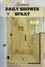 Easy Homemade Spray Keeps Your Shower Clean Daily Shower Spray Daily Shower Cleaner Mold In Bathroom
