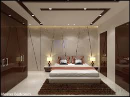 This Bedroom Is Designed Using Dark Colours Which Creates An Incredibly Relaxing Plus Ceiling Design Living Room Ceiling Design Bedroom Modern Bedroom Design