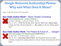 Google Removes Author Photos From Search Why And What Does It Mean How To Remove Author Search Engine
