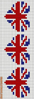 Love This Pattern Could We Have Them On All The Cars Made In Gb That Are Owned By Various Multi Nation Cross Stitch Bookmarks Cross Stitch Heart Cross Stitch
